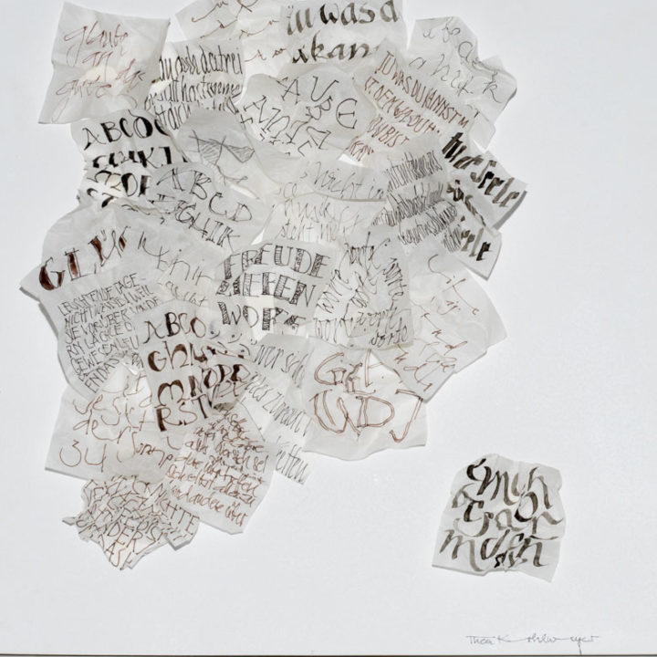 Kalligraphie auf Pergament